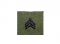 US army shop - Nášivka bojová - Seržant • Sergeant SGT