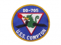 US army shop - Nášivka - USS Compton